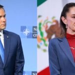Marco Rubio llega a Palacio Nacional para discutir sobre seguridad, migración y comercio con Sheinbaum